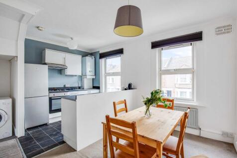 A furnished two-bedroom split-level flat in Willesden, featuring an open-plan kitchen and dining room, separate reception room, bathroom and two well-proportioned bedrooms. Set across the upper floors