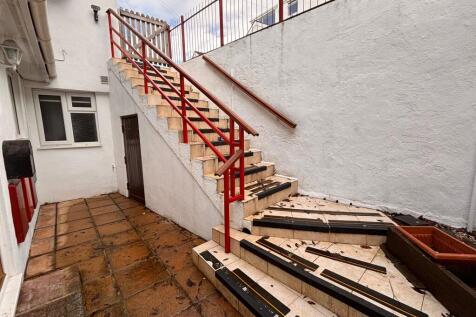 Stairs to access flat