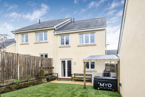 Rear of property