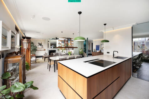 Open-plan living area