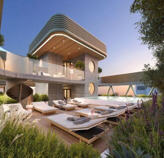 Communal rooftop...