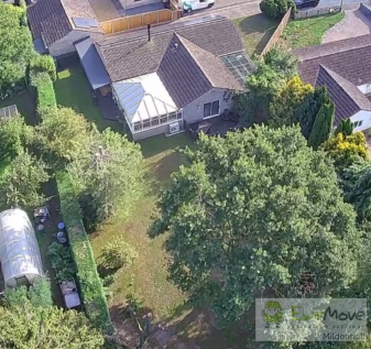 Drone back garden