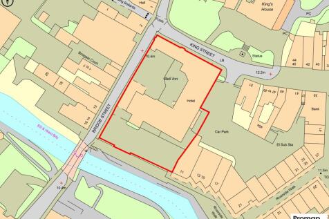 Bell Hotel, Thetford - OS Map.jpg