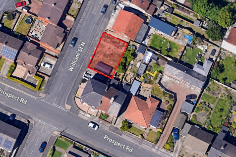 Red-Outlined Corner Plot for Sale
