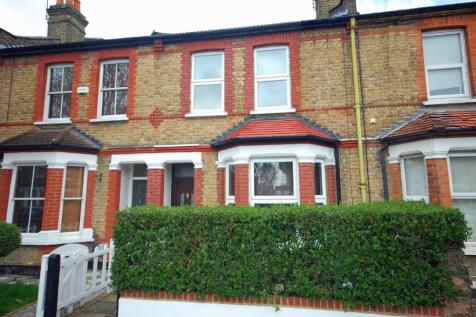 Spacious family home with a front reception room, large open plan kitchen with space for dining and doors leading to a private rear garden. Upstairs are two double bedrooms and modern family bathroom