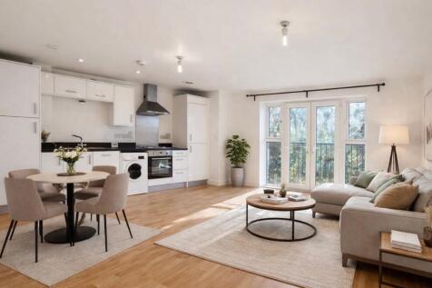 Lounge with furnishings