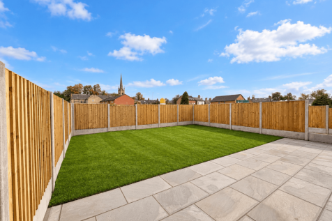 Plot 8 Rear Garden
