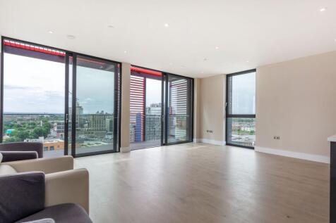 ZERO DEPOSIT AVAILABLE. LONG LET. This stunning brand new 3 bedroom 12th floor flat offers a fantastic living and entertaining space with large open-plan living room, double bedrooms, 2 bathrooms and