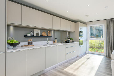 Bunting kitchen/lounge/dining room