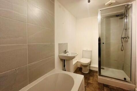 Bath and a shower