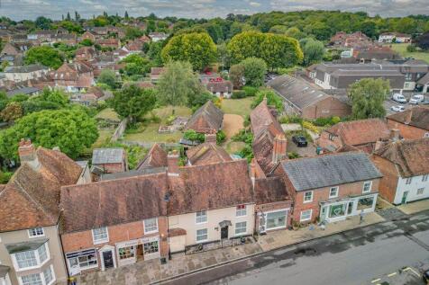 Elevated View of Property