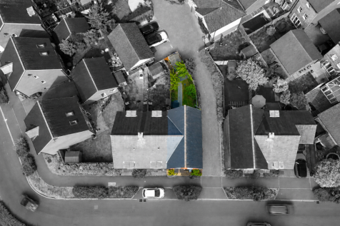 drone aerial shot