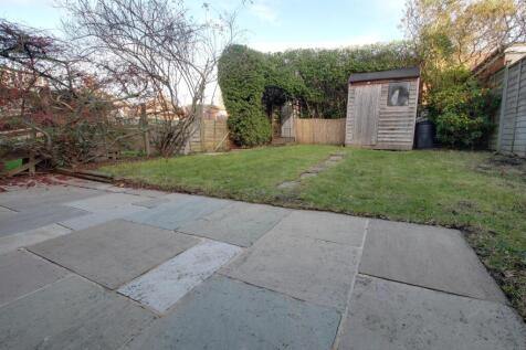 Part of the back garden