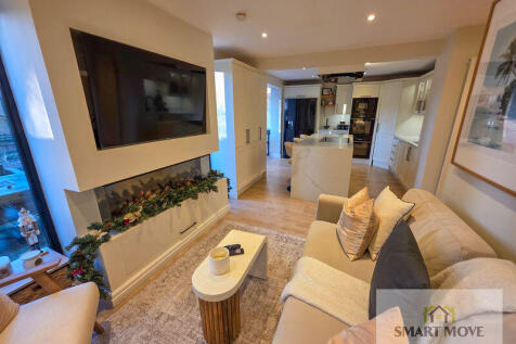 Family Room into Kitchen