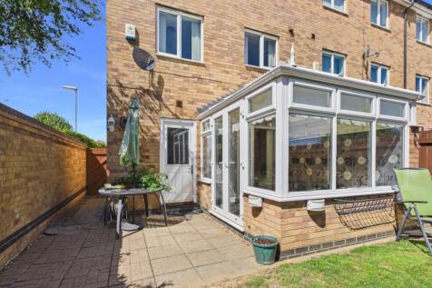 The patio is perfect for hosting BBQs with family