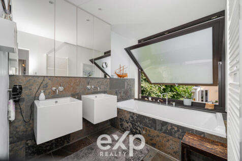 Bathroom with shower and bath