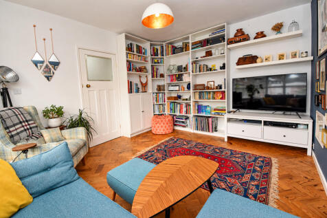 Eclectic Mid-Century Reading Room