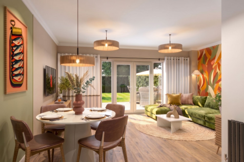 Living/dining area