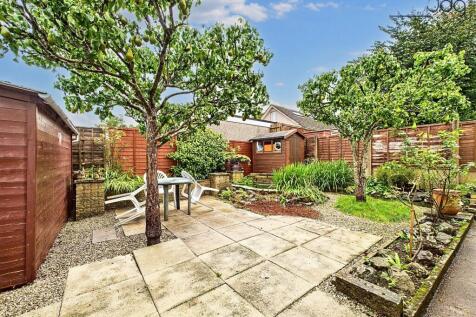 Garden with Pond and two pear trees