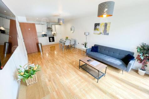 A lovely TWO BEDROOM apartment situated in The Arcadian. The property comprises entrance hall, open plan lounge/kitchen, two double bedrooms and one bathroom. It also benefits from a FULL LENGTH BALCO