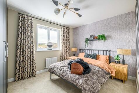 With views over the rear garden