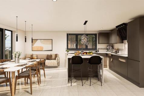 Virtual Image Pear Tree House Kitchen Diner