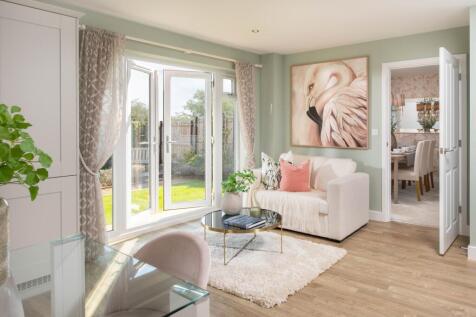 View of the family area in the kitchen in the Lichfield 5 bedroom home