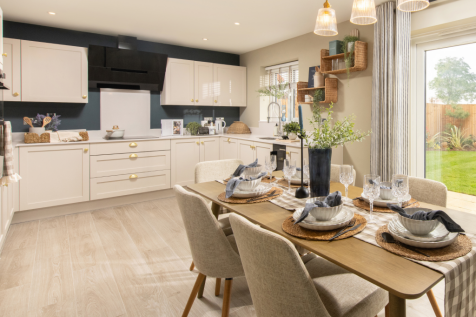Violet Meadows Kitchen Dining Room