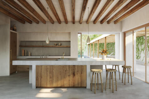 Fully equipped kitchen