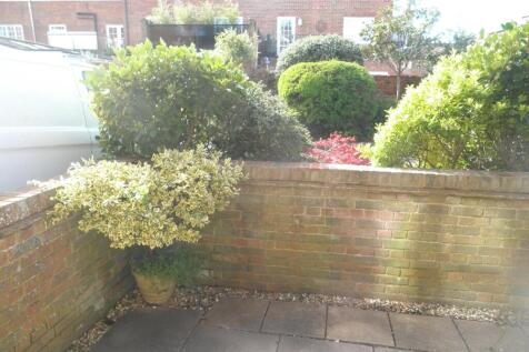 Side patio area