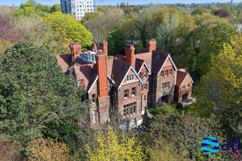 Aerial Front Elevation Of Building