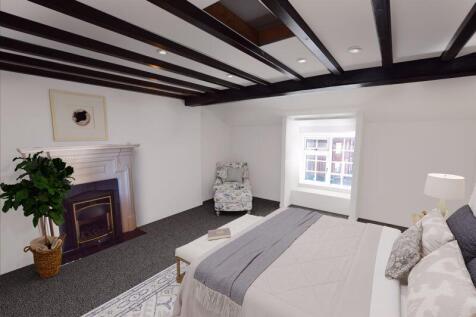 Virtually Staged - Top Floor Bedroom