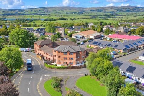 Medine Court, Beith drone pic
