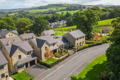 Midshires Meadow drone view over sales arena