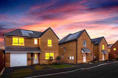 Cherry Meadows dusk street scene