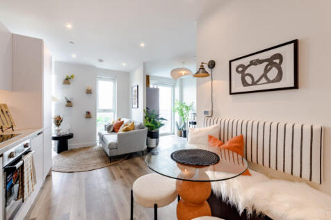 Kitchen/Living Space | Studio Show Apartment