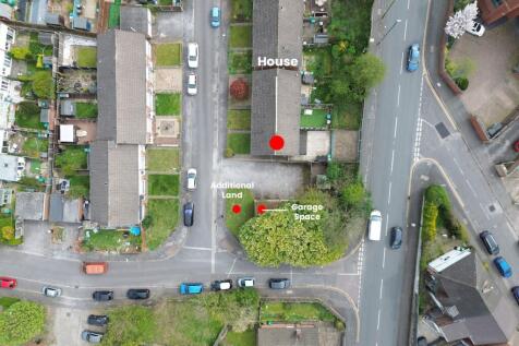 Position of Property, Garage and additional Land