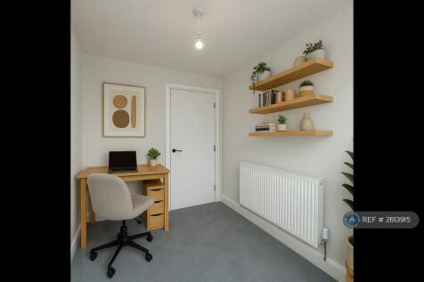 Illustration Of Furnished Study