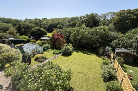 Rear garden and views