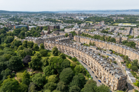 Aerial Belgrave Crescent