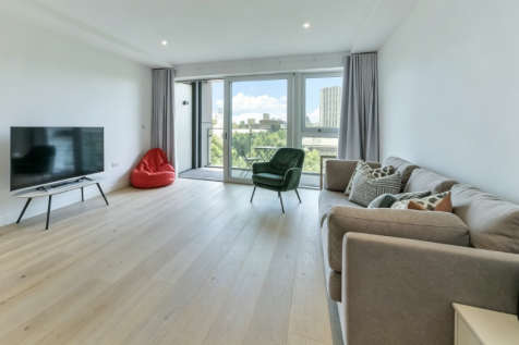 A modern two-bedroom, two-bathroom apartment with a private balcony in Fitzgerald Court, offering stylish city living with excellent transport connections and amenities nearby.