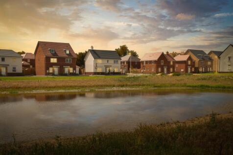Exterior view of our 4 bed homes at The Lilies in Shrewsbury