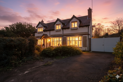 The warm and inviting frontage offers a wonderful