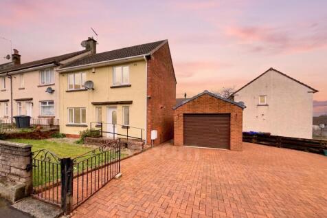 Oakwood Drive, Beith AI Dusk Image