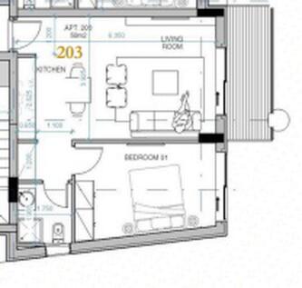 Second Floor 1 Bed