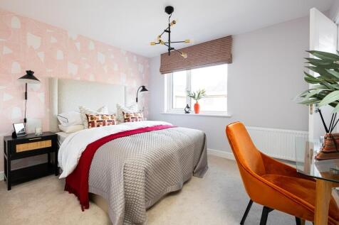 Bedroom 1 offers plenty of private space away from the rest of the home