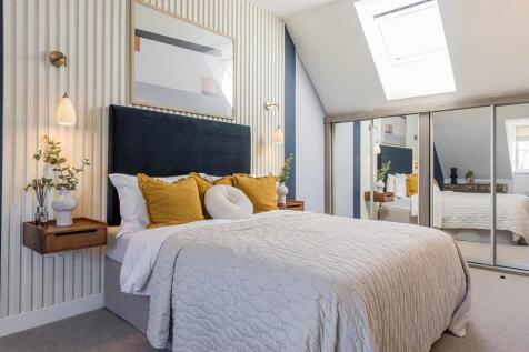 Enjoy privacy in the main bedroom on the second floor
