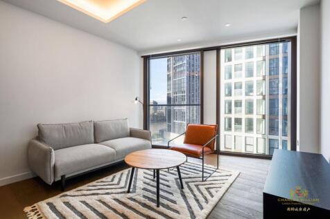 -1 Bedrooms 1 Bathroom - Luxury residential swimming pool and GYM -24hr reception - 4 mins to Nine Elms tube station One Thames City