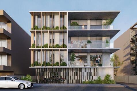 Front of Apartments