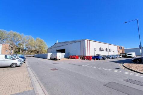 Unit 5 Alpha Way, Egham, external rear and secur